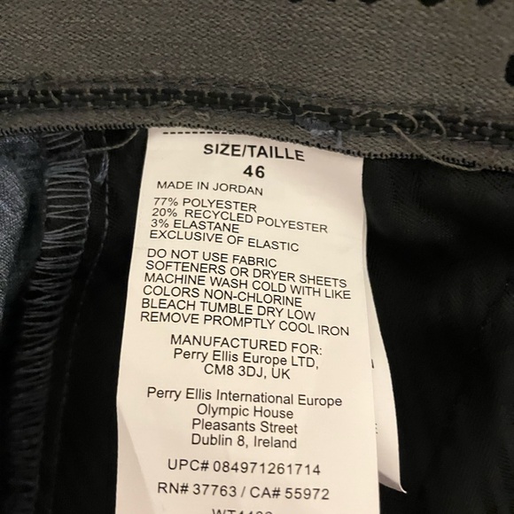 Ben Hogan Men's Performance Moisture Wicking UPF 50 Denim Heather Shorts Size 46 - Picture 8 of 9